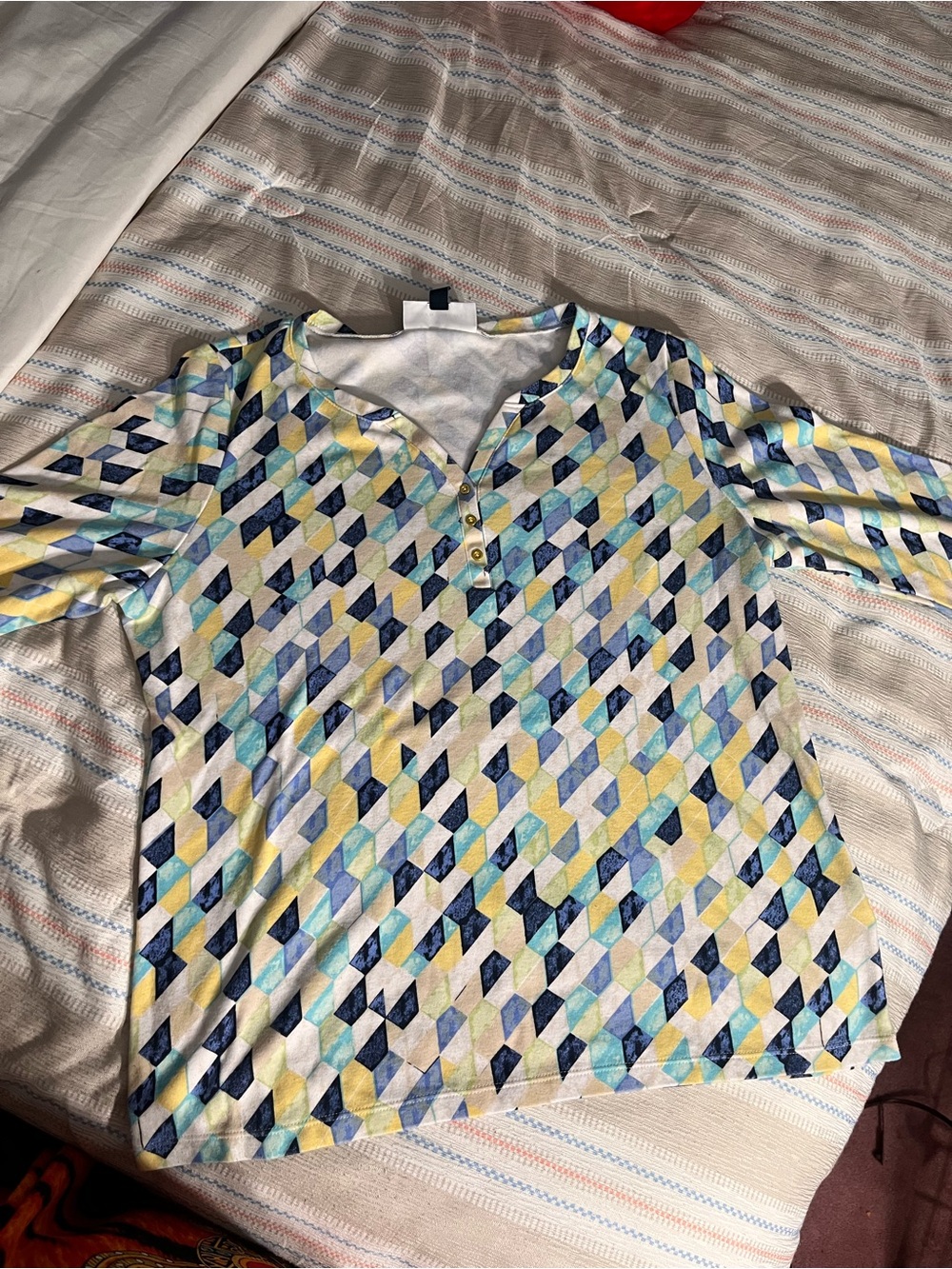 Karen Scott 3/4 Sleeve Top